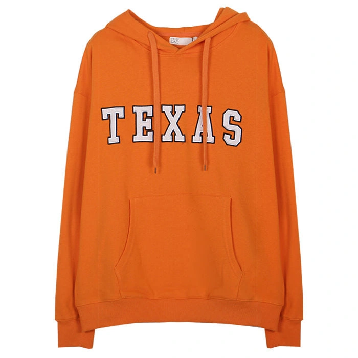 Hoodie Texane Broderie Chic: L'Art du Confort et de l'Élégance Américaine.